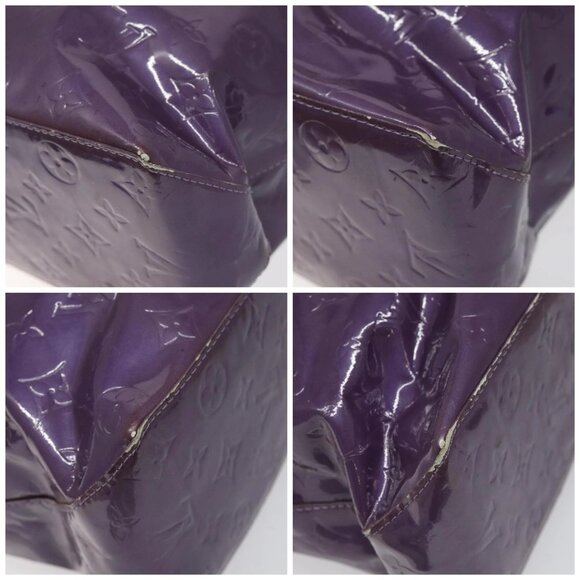 LOUIS VUITTON Monogram Vernis Reade MM Tote Bag Viole - Picture 16 of 16